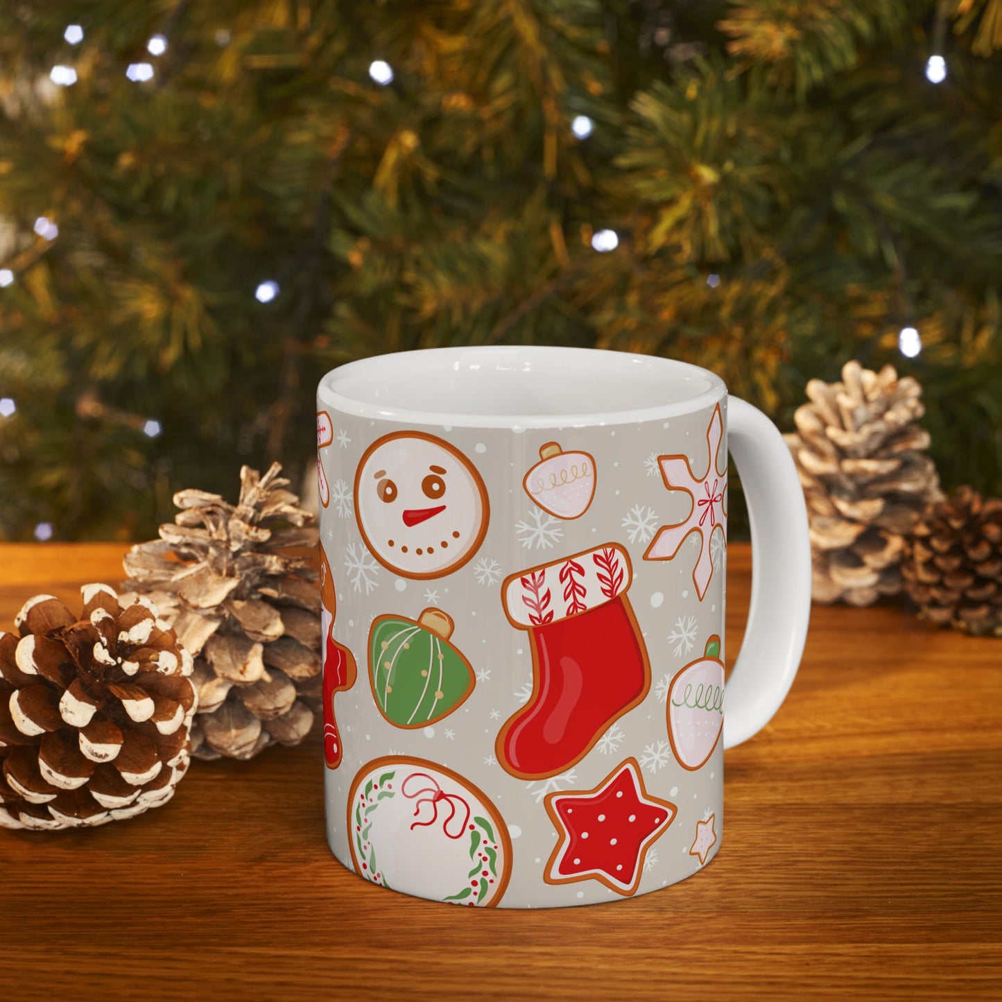 Christmas Vibe - Ceramic Mug, (11oz, 15oz) - 10913