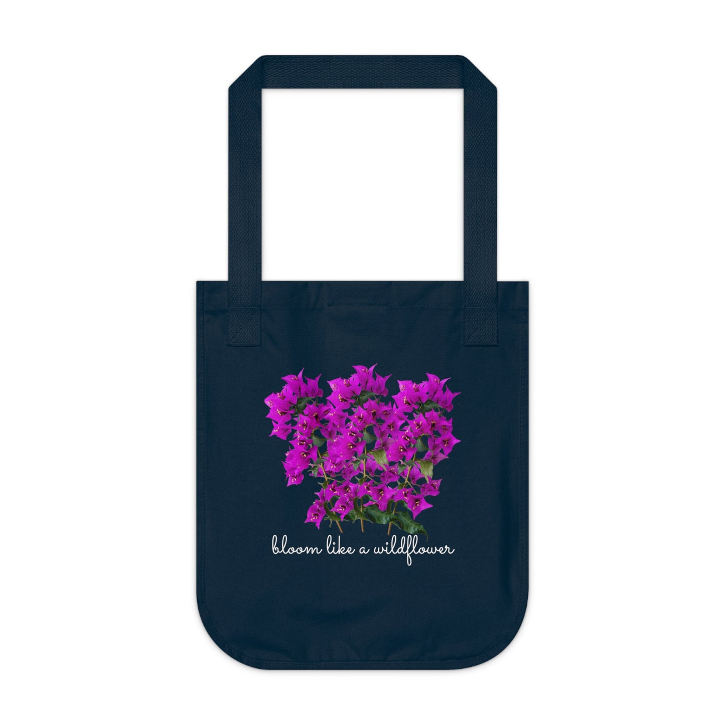 Organic Canvas Tote Bag | Wildflower Lovers