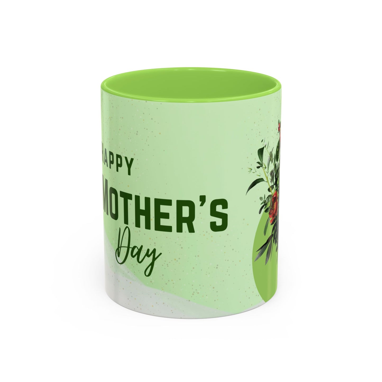 Happy Mother's Day Floral Mug - Colorful 11oz & 15oz Coffee Cup - 11871