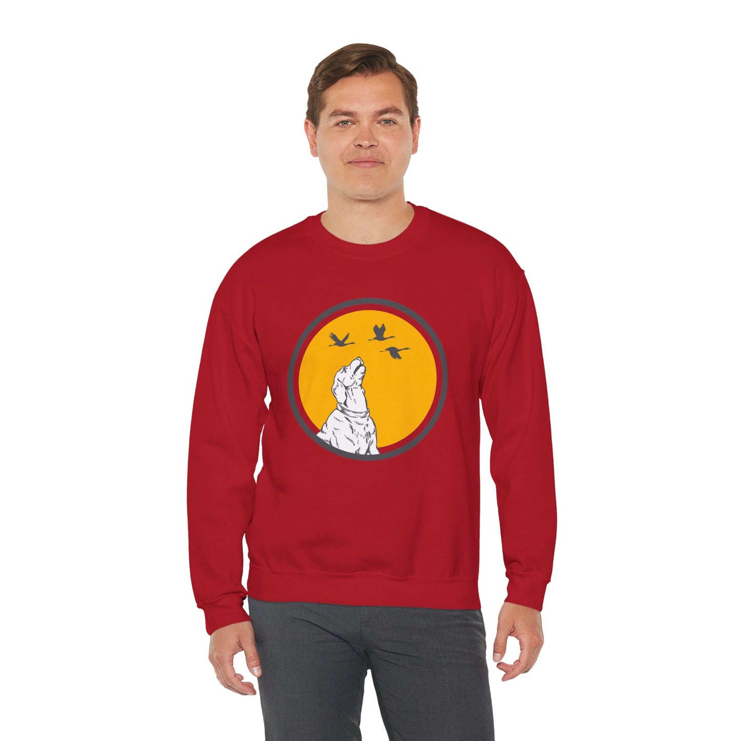 A Sunny Day Companion - Unisex Heavy Blend™ Crewneck Sweatshirt