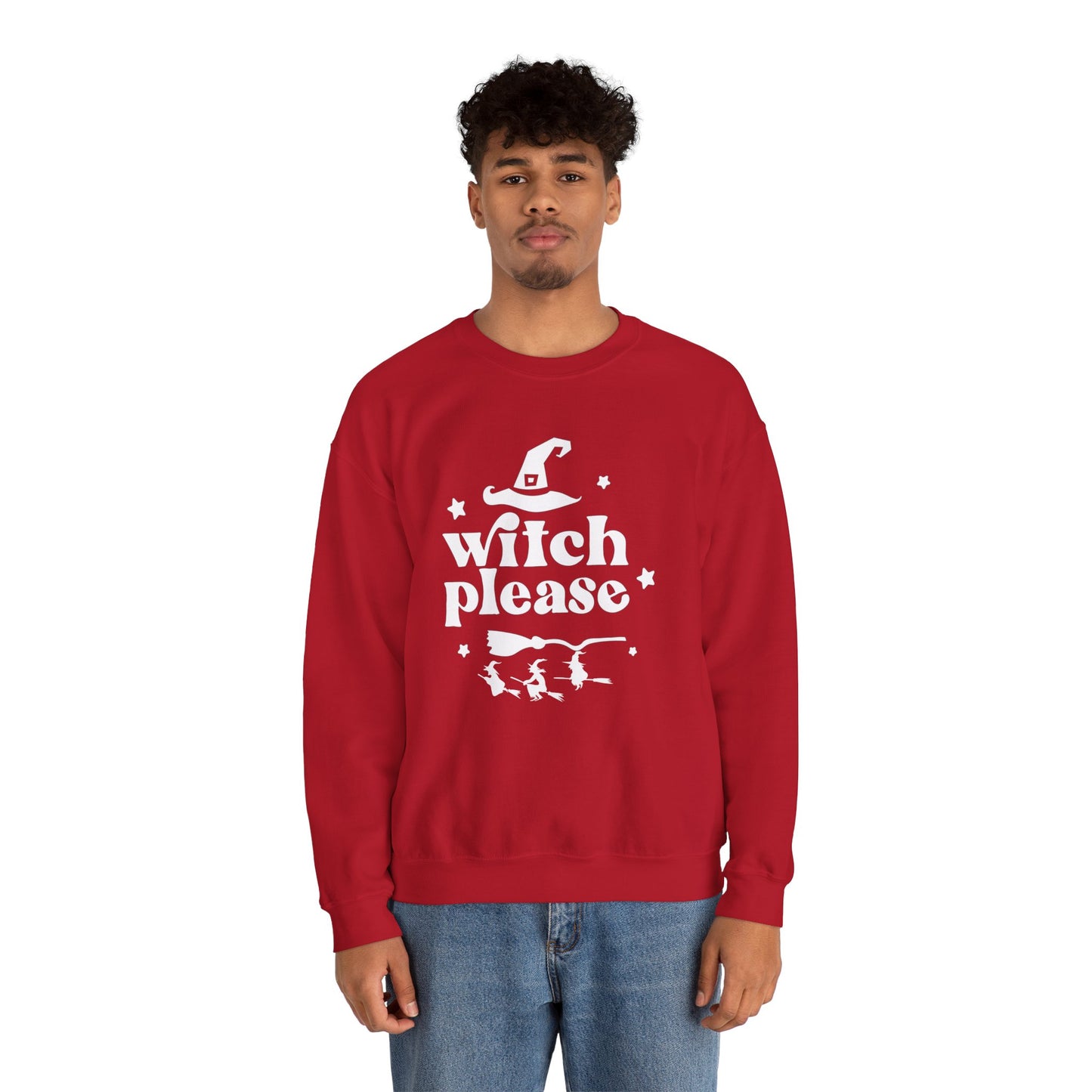 Witch, Please - Unisex Heavy Blend™ Crewneck Sweatshirt