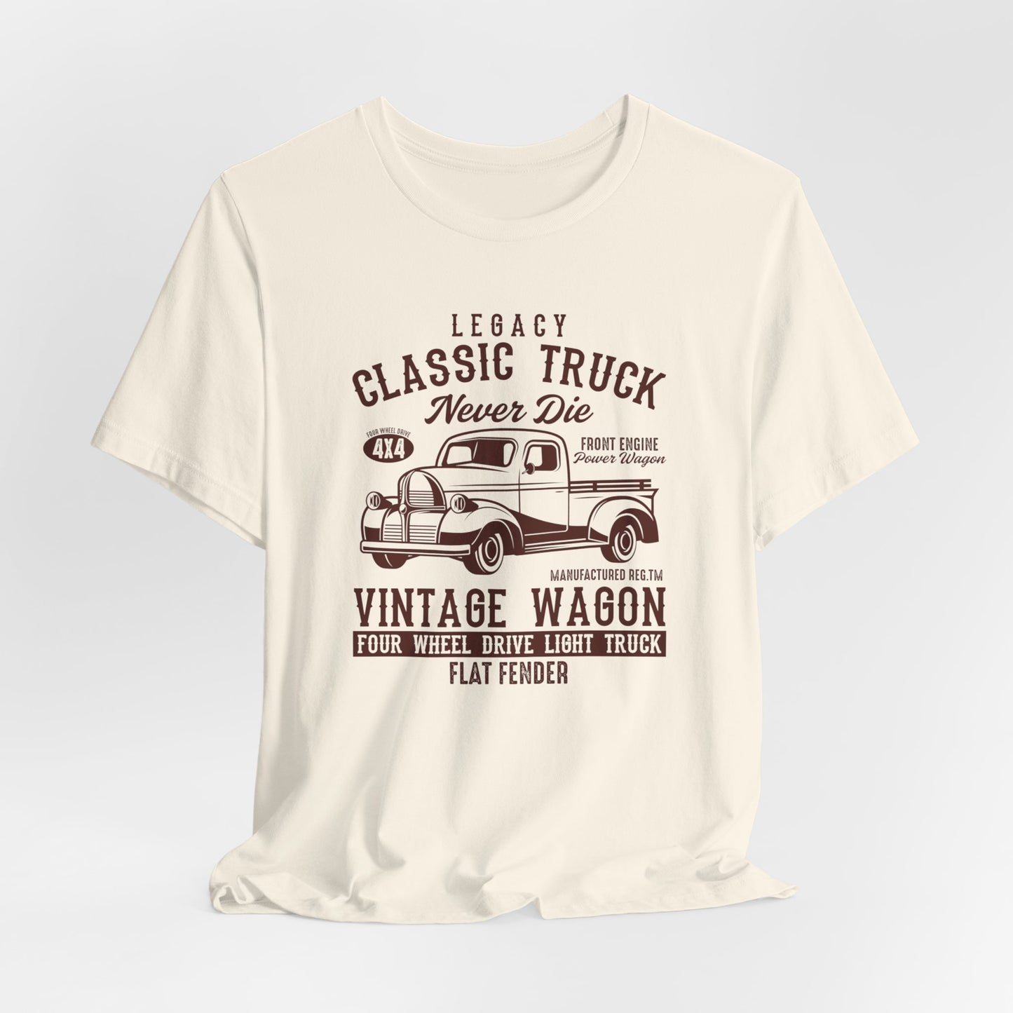 Legacy Classic Truck Never Die - Unisex Jersey Short Sleeve Tee