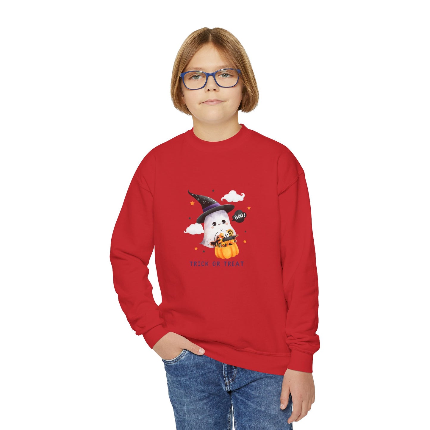 Trick or Treat - Youth Crewneck Sweatshirt