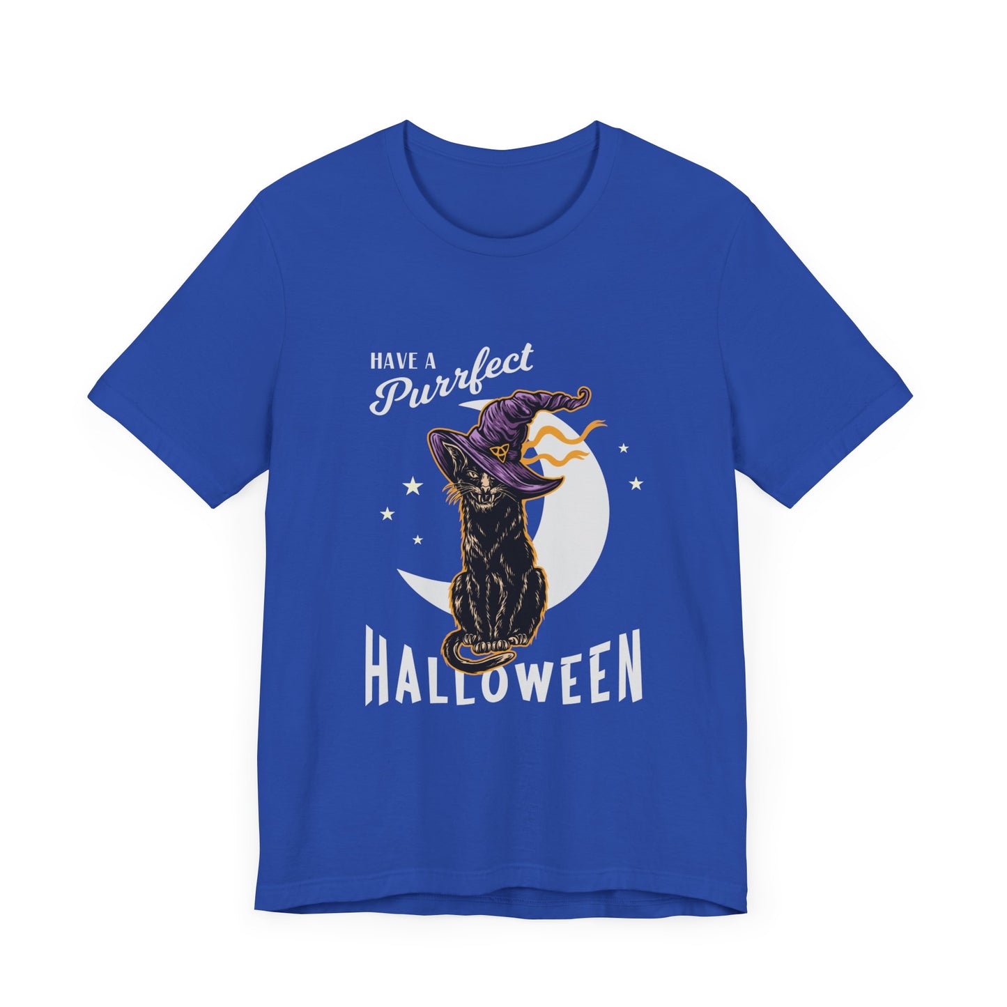 Have A Purfect Halloween - Unisex Jersey Short Sleeve Tee