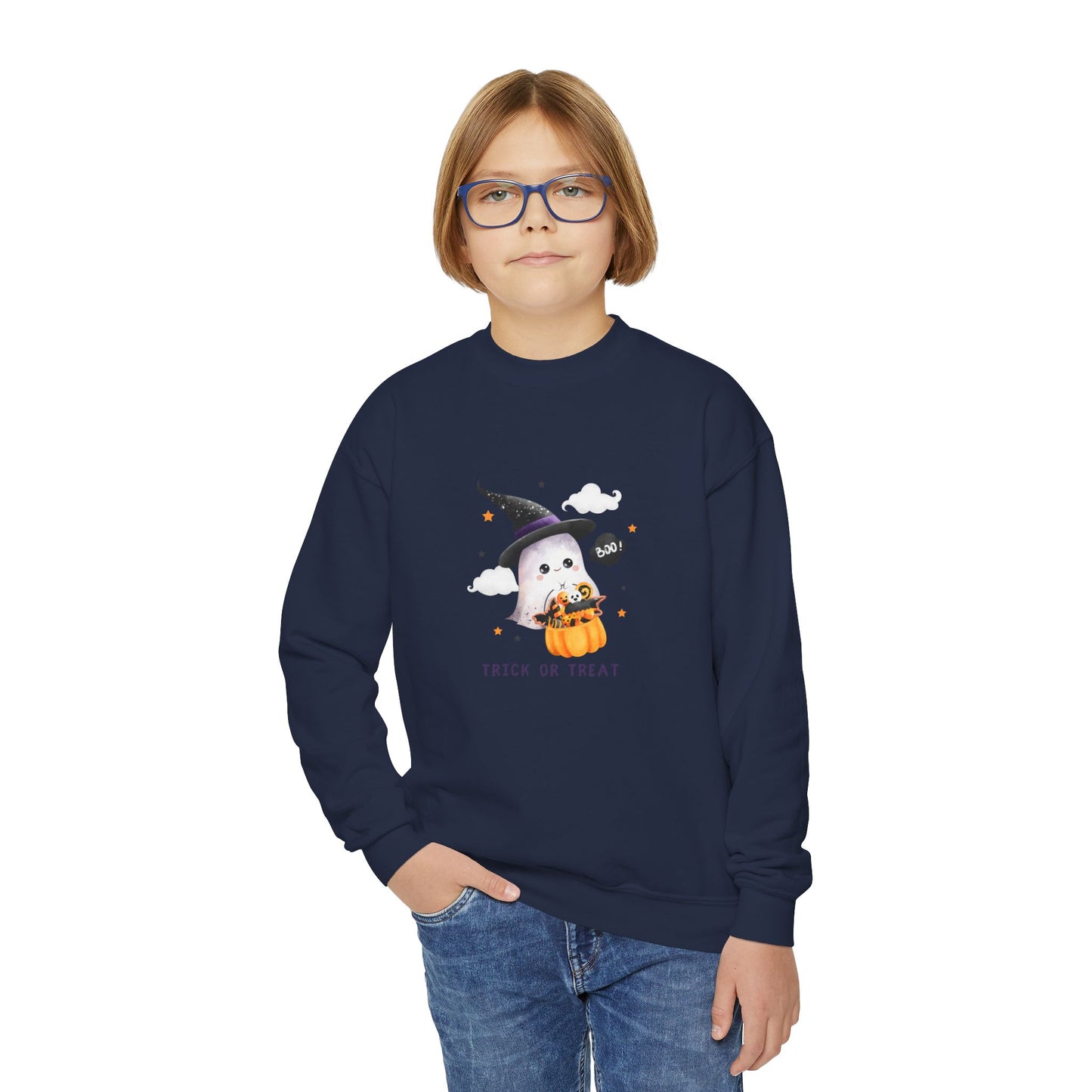 Trick or Treat - Youth Crewneck Sweatshirt