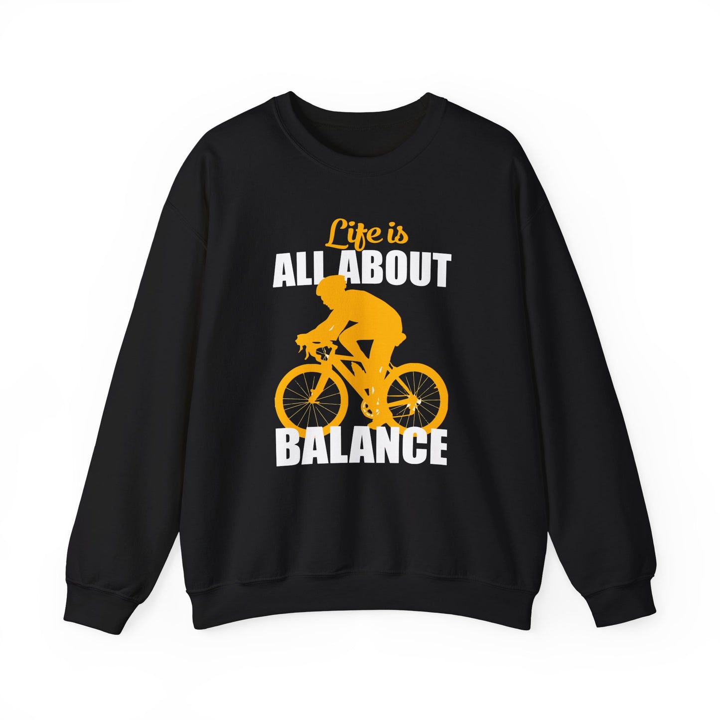 Life is All About Balance - Unisex Heavy Blend™ Crewneck Sweatshirt