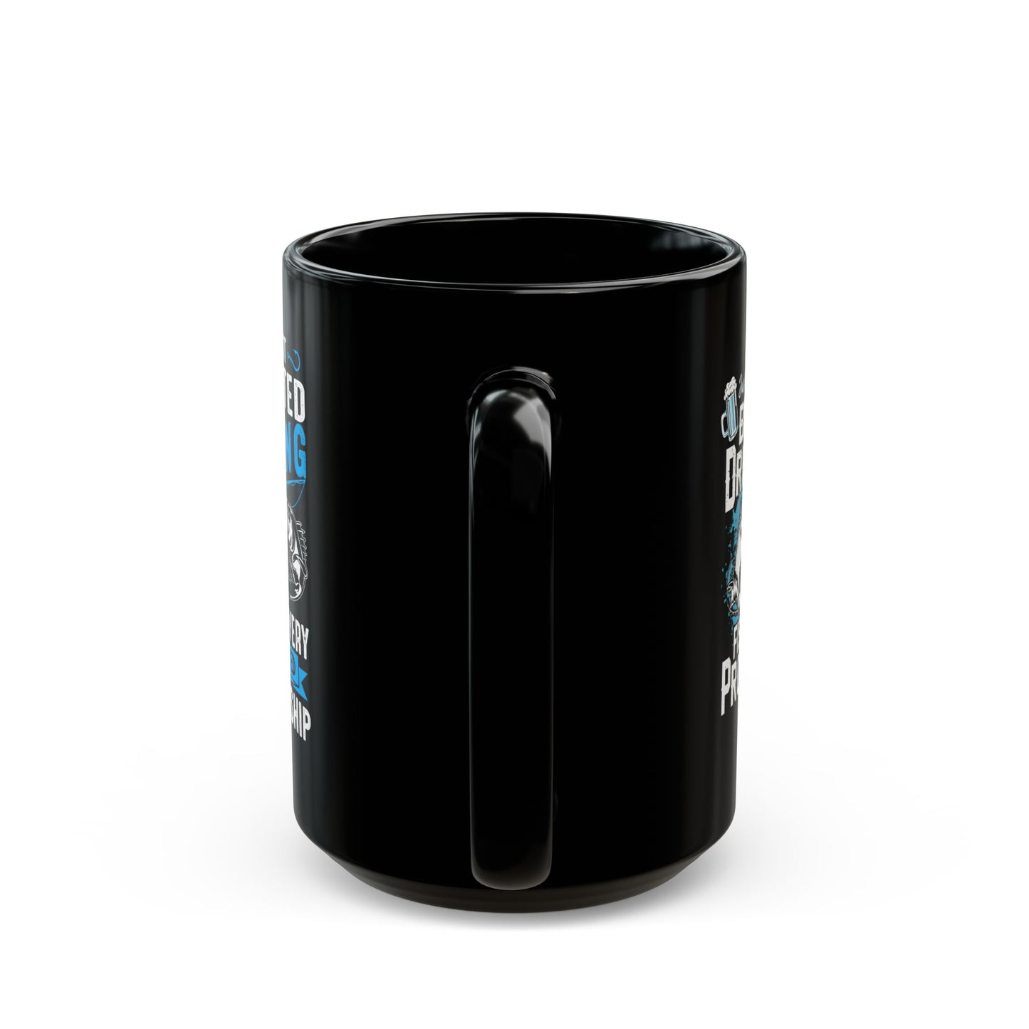 I Love A Large Mouth On My Rod - Black Mug (11oz, 15oz) - 14094