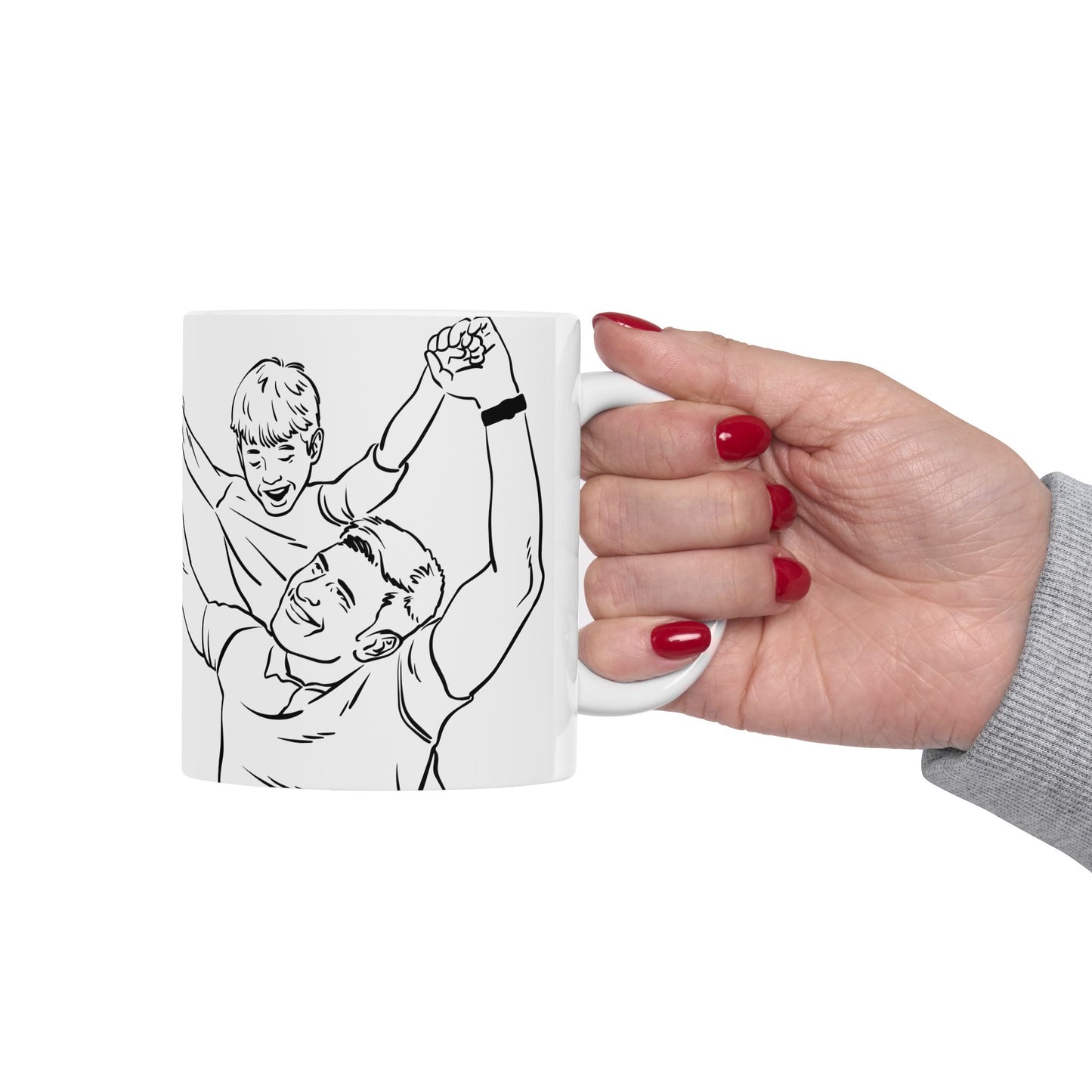 Happy Father's Day Ceramic Mug - 11oz & 15oz - 12894