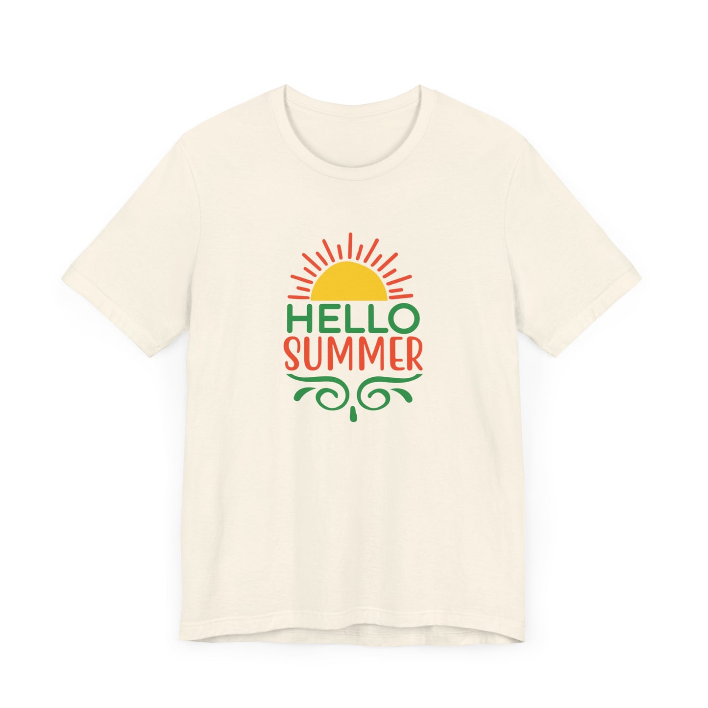 Hello Summer - Unisex Jersey Short Sleeve Tee