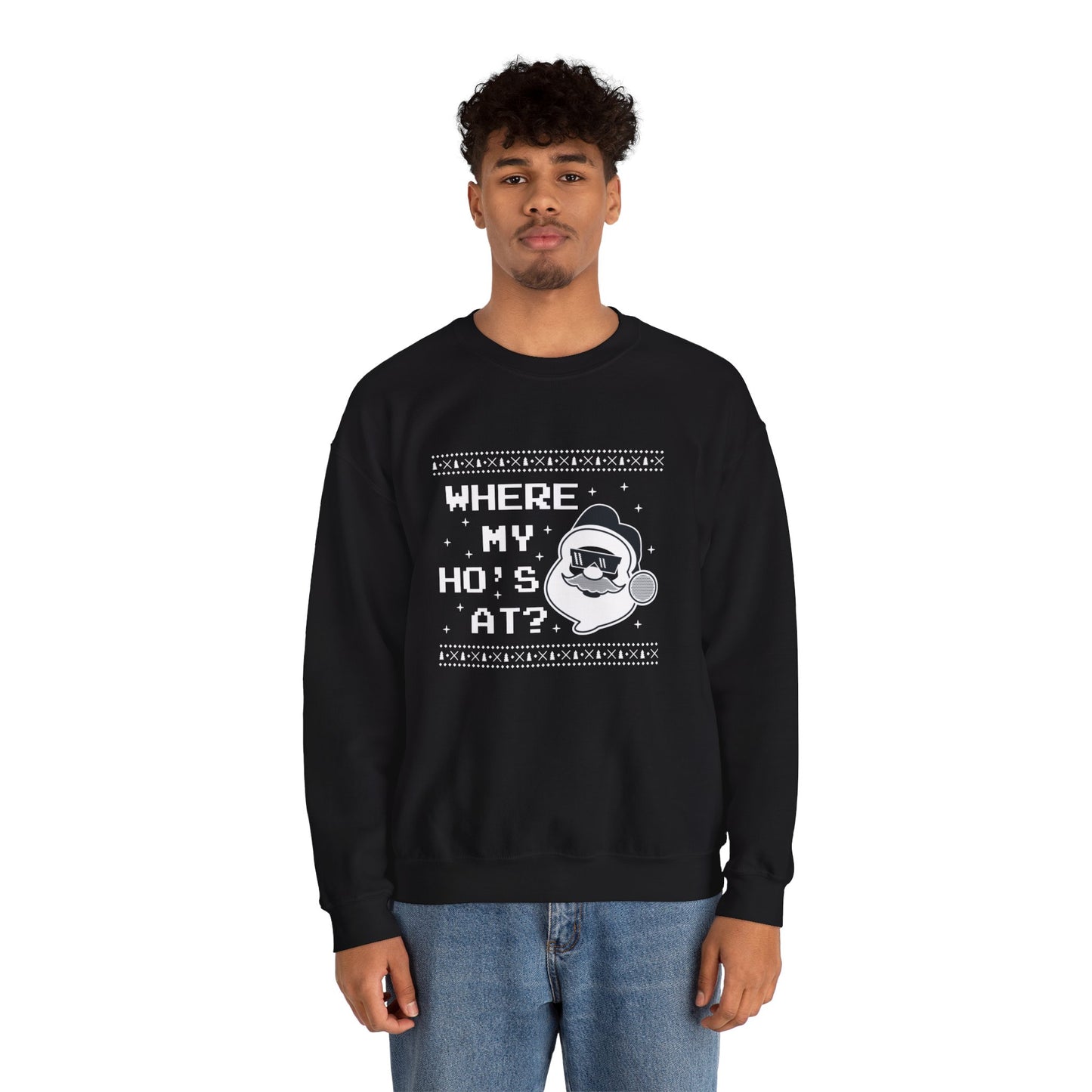 Where My Ho's At?  - Unisex Heavy Blend™ Crewneck Sweatshirt