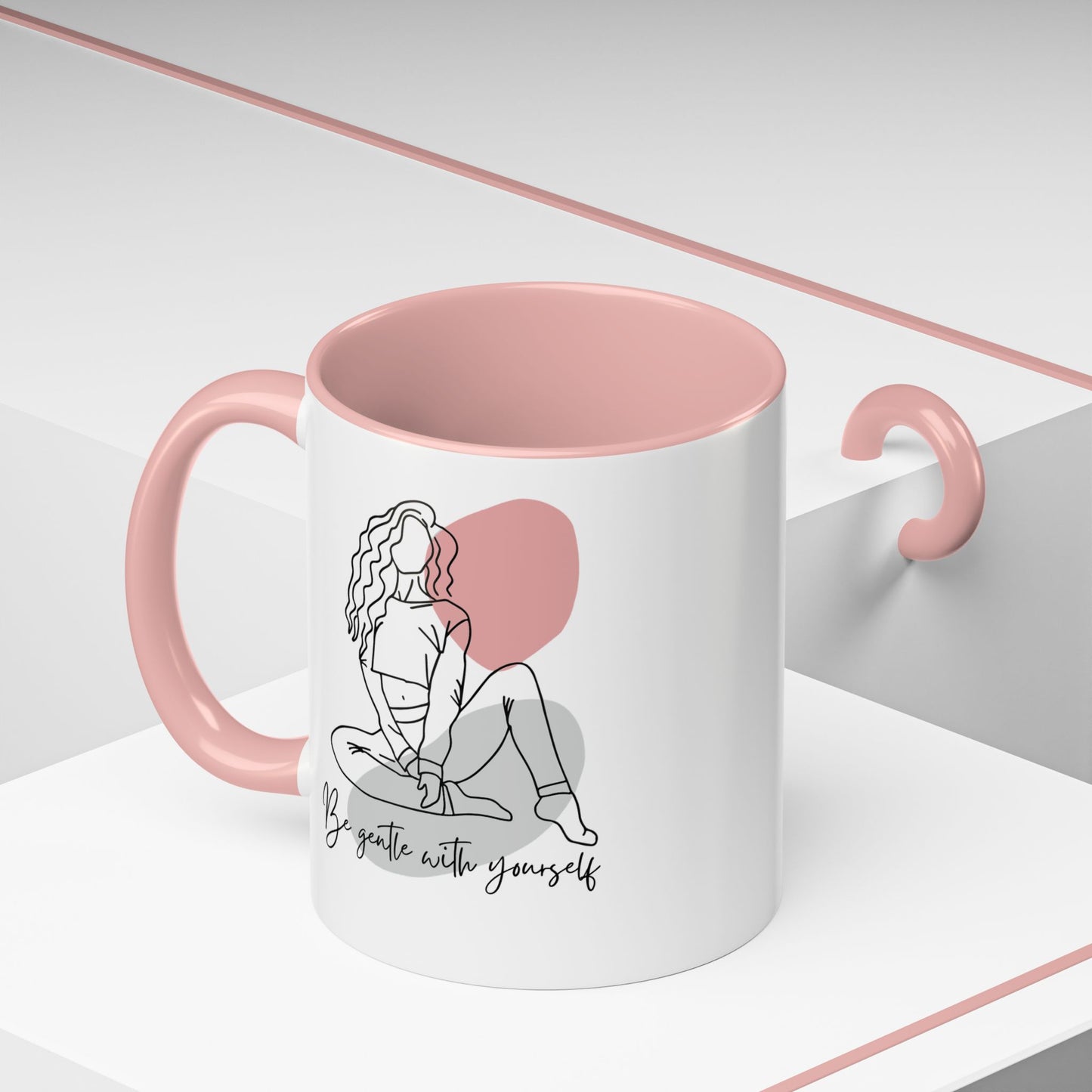 Personalized Self-Care Coffee Mug - Be Gentle with Yourself, Inspirational Gift, Relaxation Mug, Self-Love Coffee Cup, Motivational - 14077