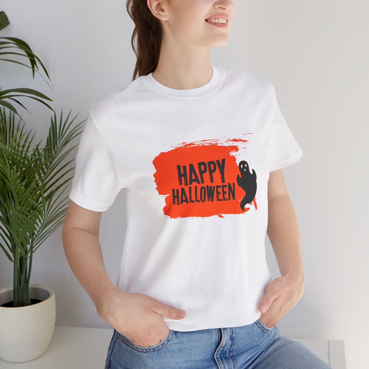 Happy Halloween - Unisex Jersey Short Sleeve Tee - 12313