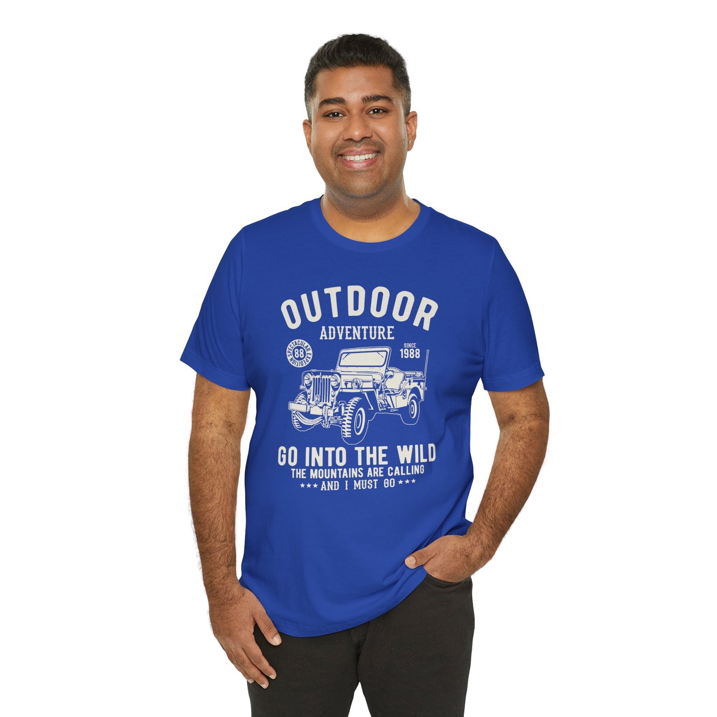 Outdoor Adventure - Unisex Jersey Short Sleeve Tee