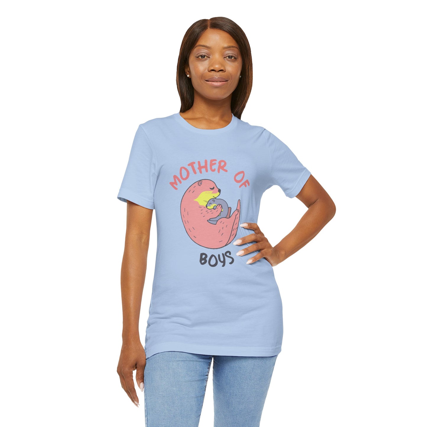 Mother Of Boys - Unisex Jersey Short Sleeve Tee