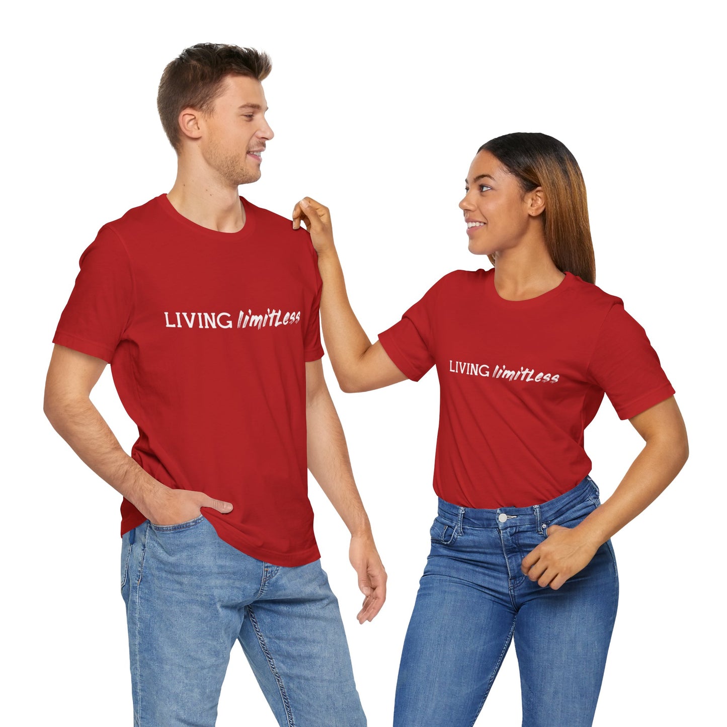 Motivational: Living Limitless - Unisex Jersey Short Sleeve Tee