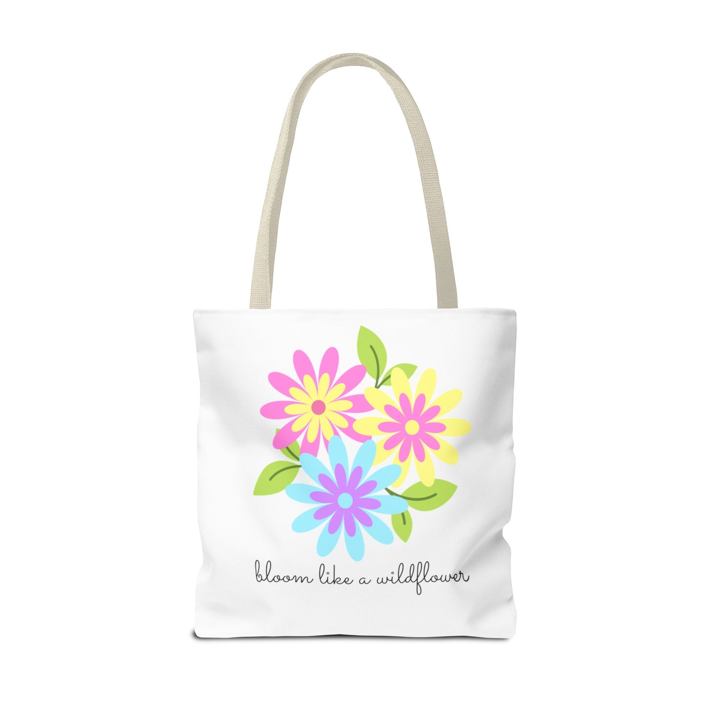 Bright Flower Tote Bag