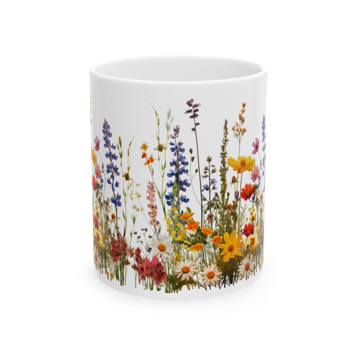 Wildflowers - Ceramic Mug, (11oz, 15oz) - 10445