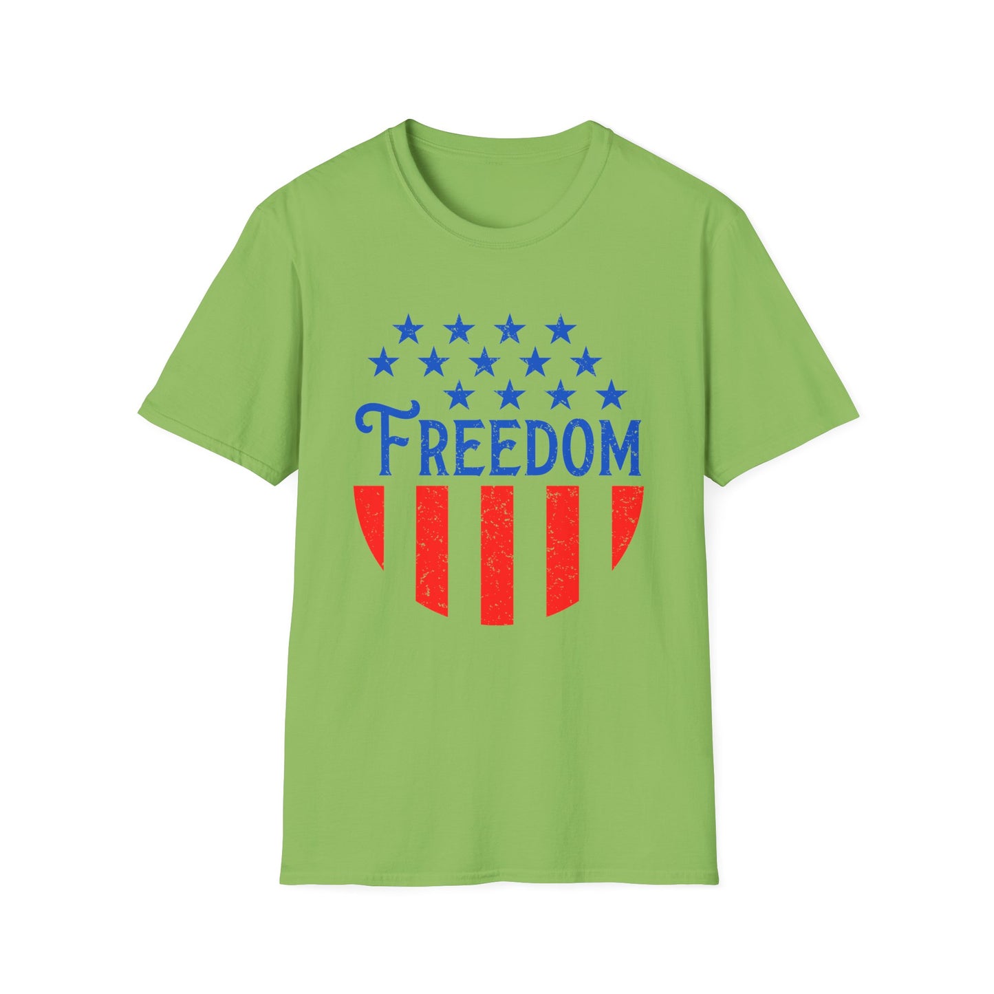 American Freedom Unisex T-Shirt - Patriot Tee, July 4th Celebration, Memorial Day Outfit, Independence Day Gift, Vintage Style Shirt - 13734
