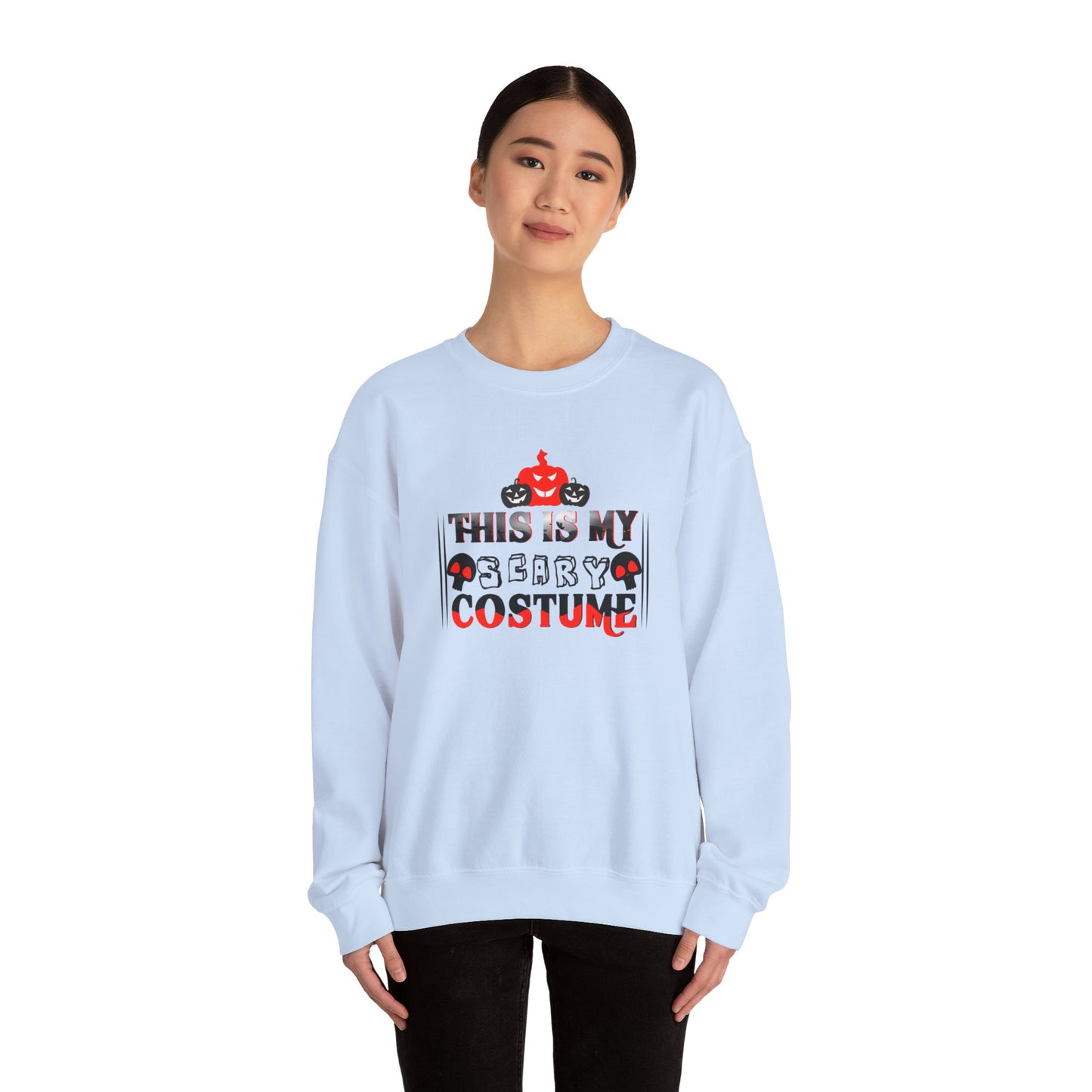 This Is My Scary Costume - Unisex Heavy Blend™ Crewneck Sweatshirt