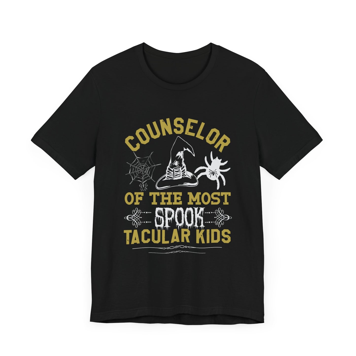 Halloween: counselor of the Most Spook-Tacular Kids - Unisex Jersey Short Sleeve Tee