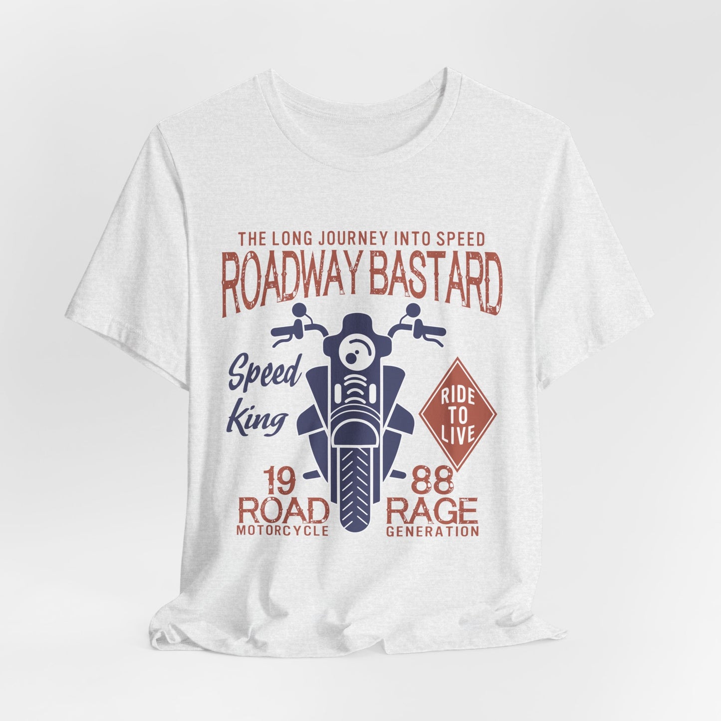 Roadway Bastard - Unisex Jersey Short Sleeve Tee - 13150