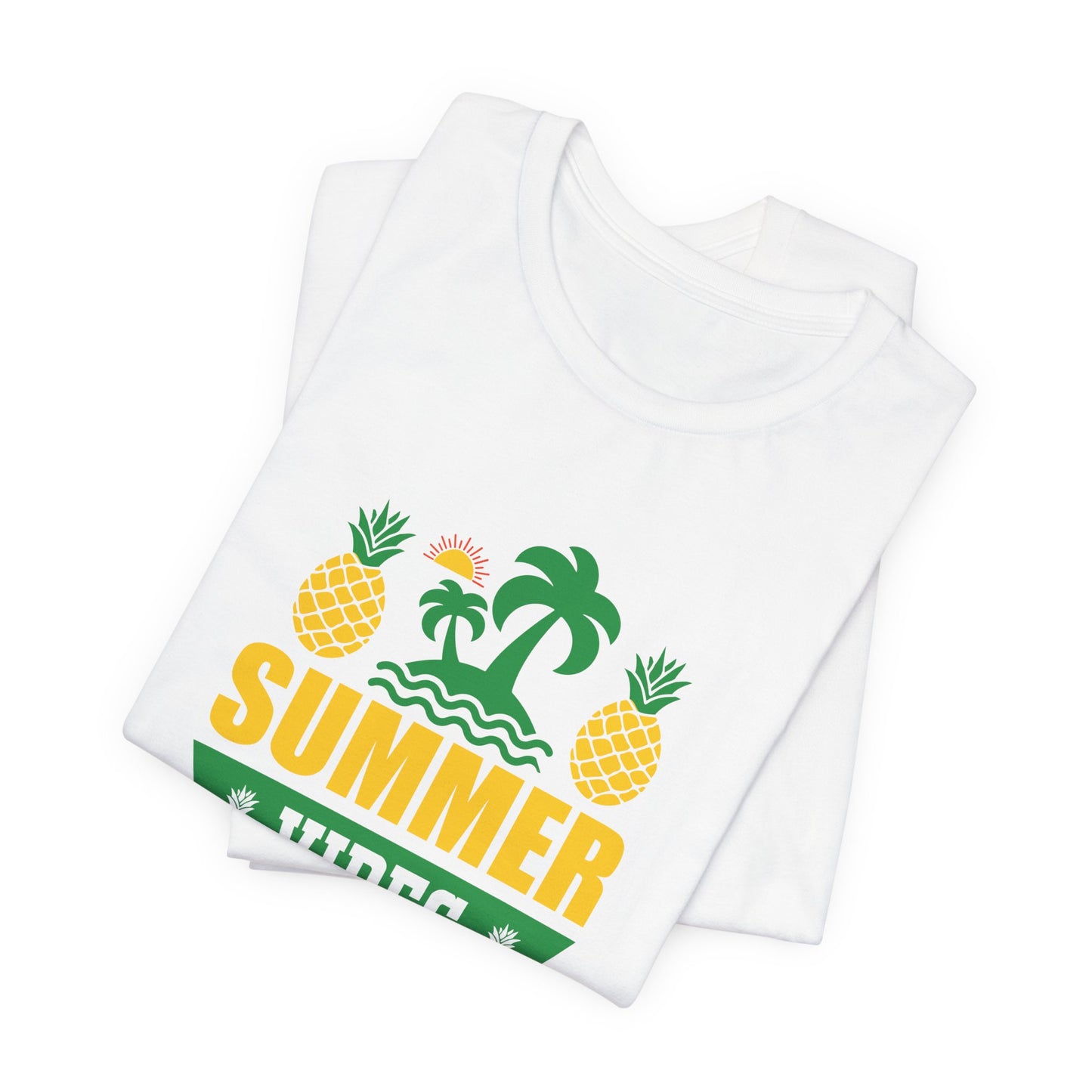 Summer Vibes Only- Unisex Jersey Short Sleeve Tee - 13187