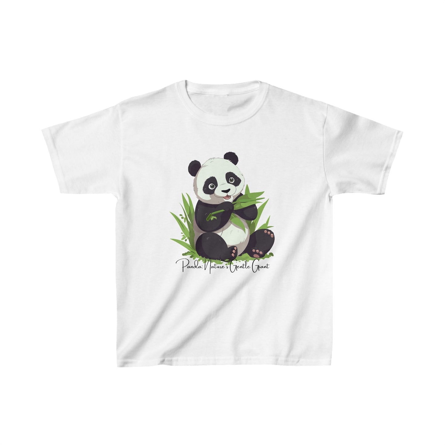 Panda: Nature’s Gentle Giant - Kids Heavy Cotton™ Tee