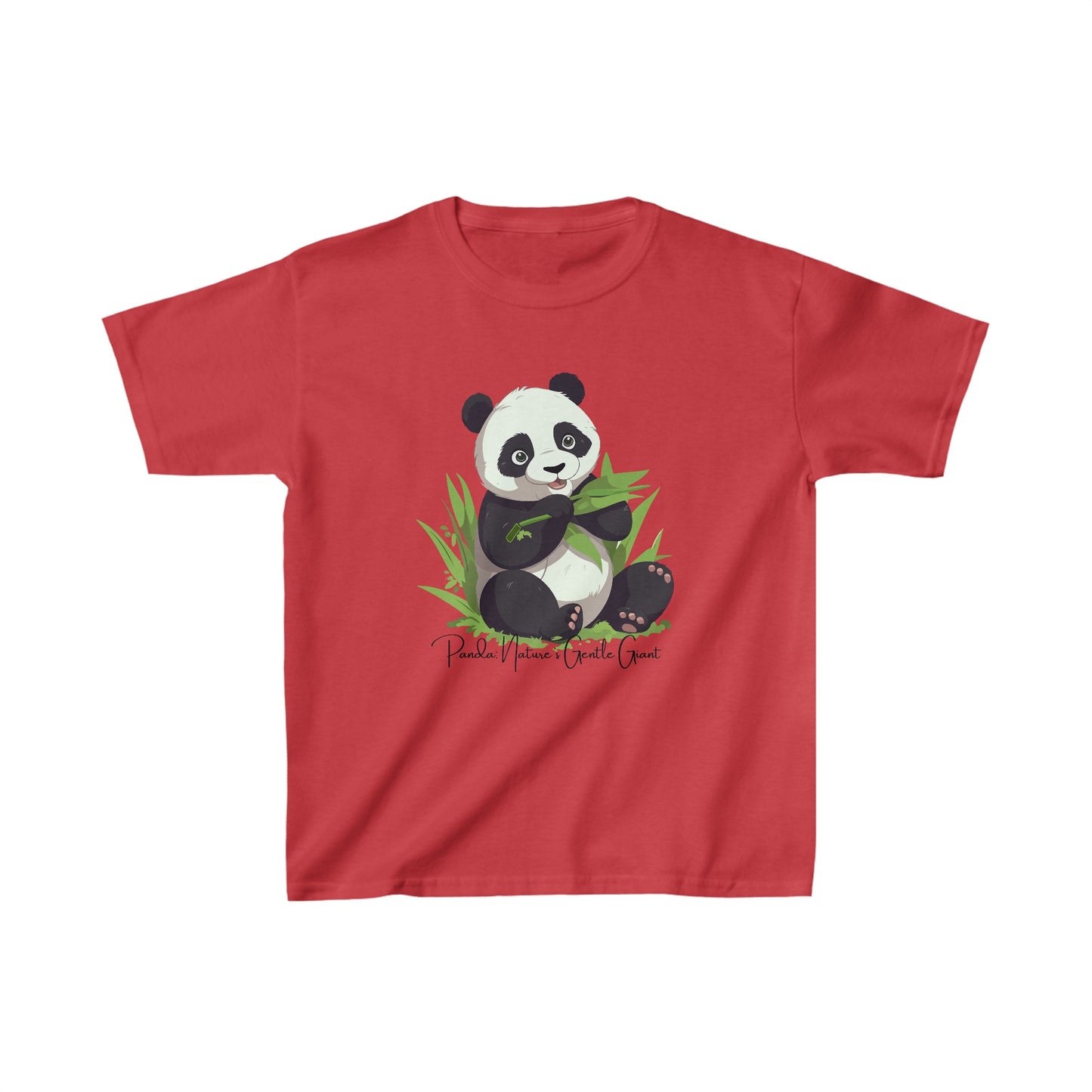 Panda: Nature’s Gentle Giant - Kids Heavy Cotton™ Tee