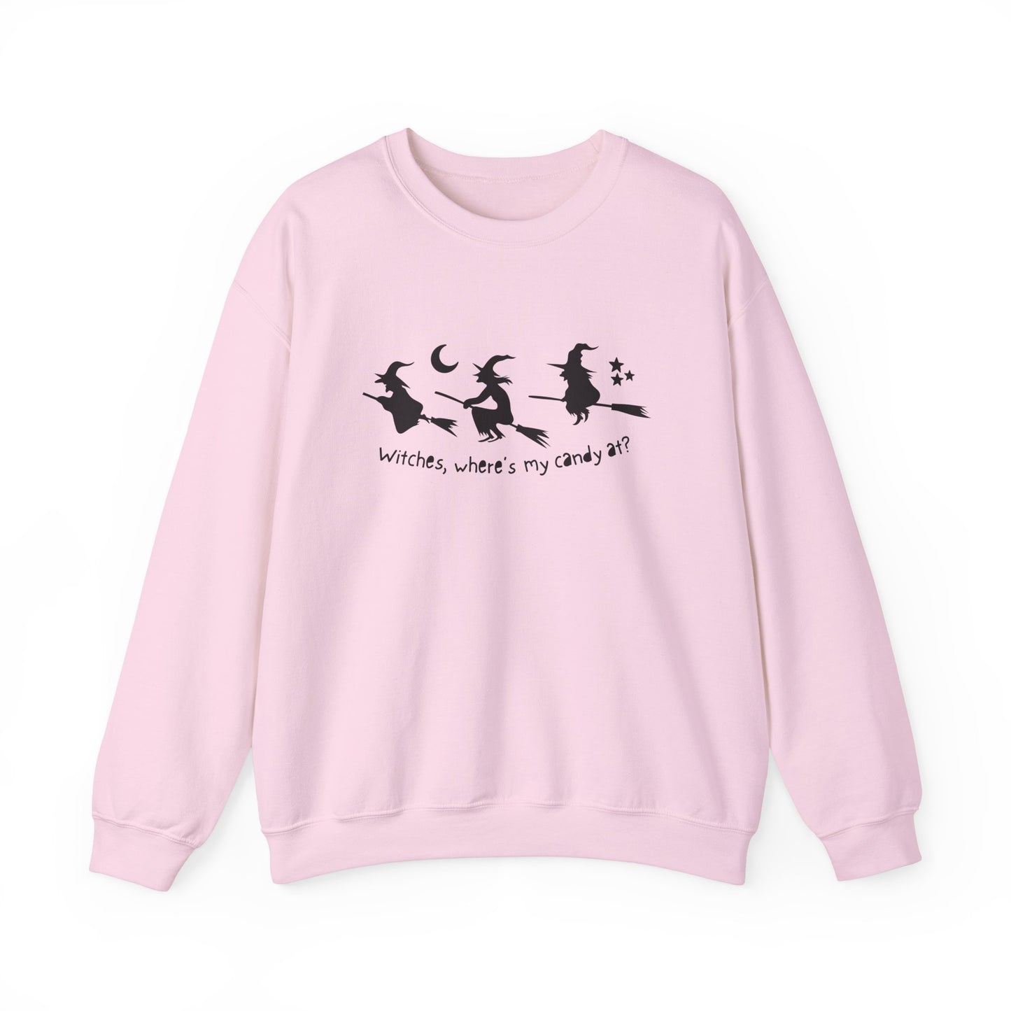 Witches, Where's Mt Candy At? - Unisex Heavy Blend™ Crewneck Sweatshirt