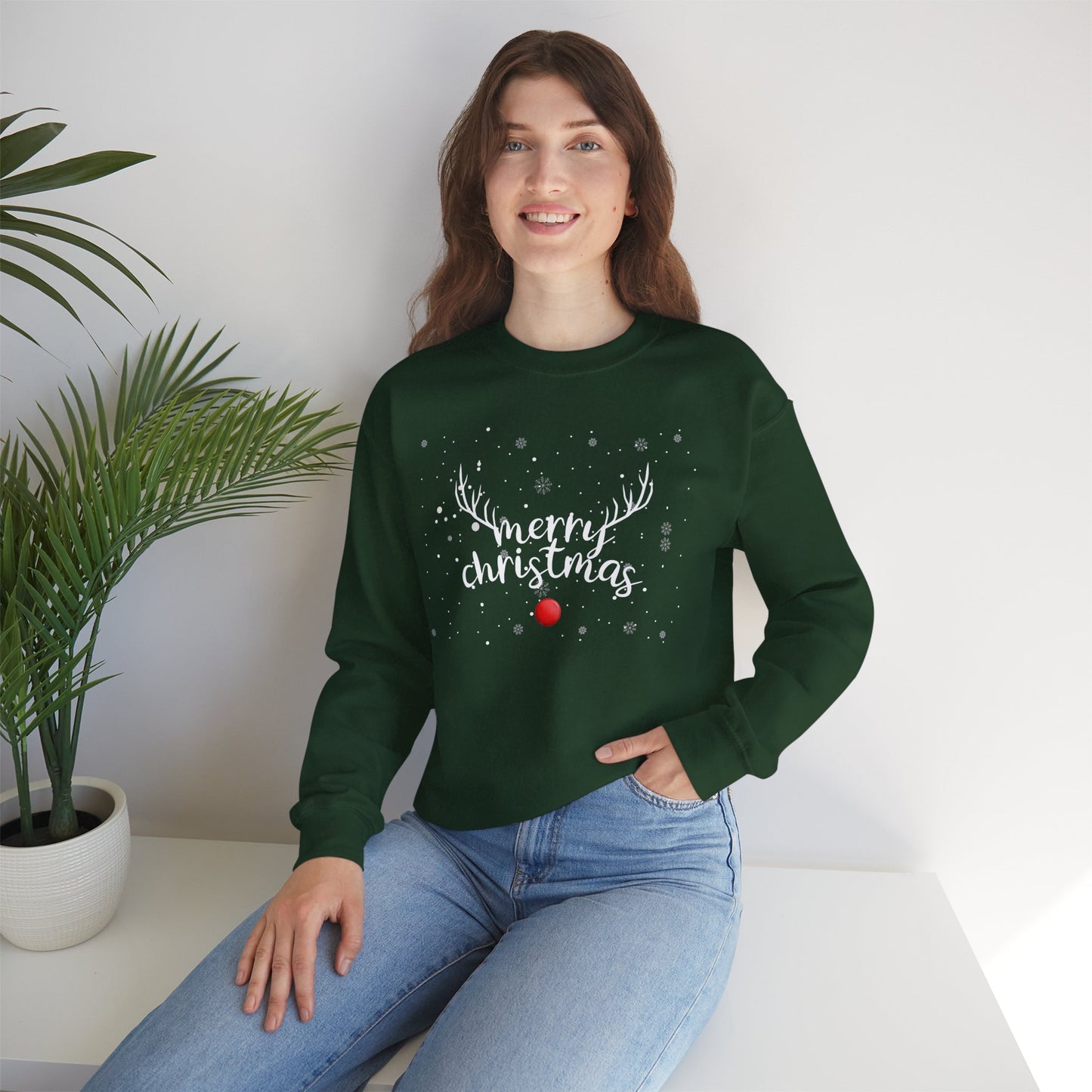 Merry Christmas - Unisex Heavy Blend™ Crewneck Sweatshirt - 10099