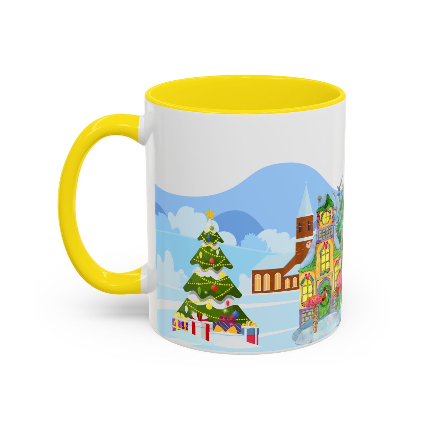 Christmas Day - Accent Coffee Mug (11, 15oz) - 10457