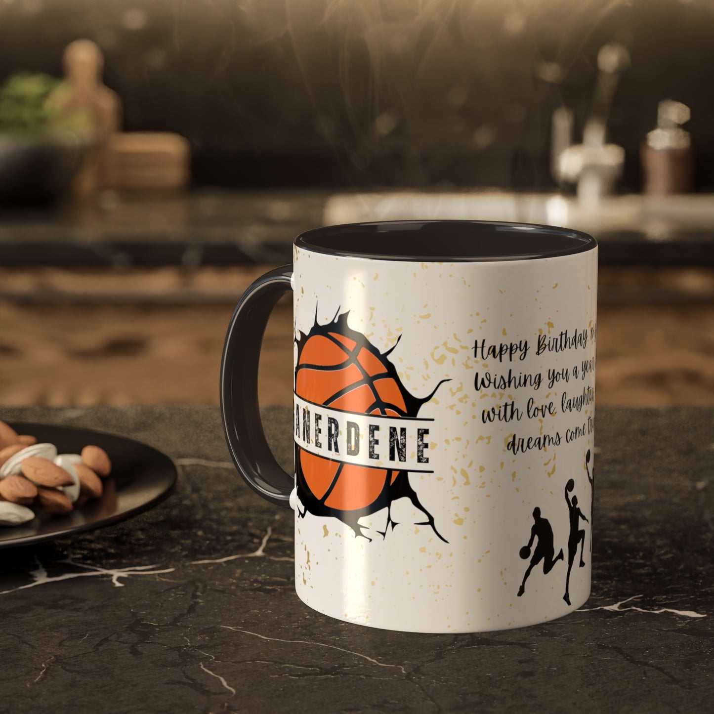 Happy Birthday, Basketball Lover - Colorful Mugs, 11oz