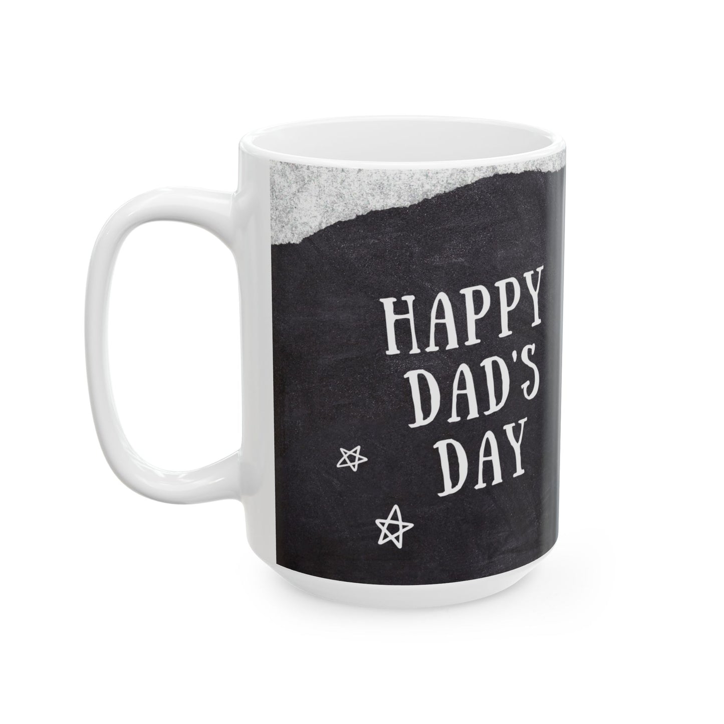 Personalized Ceramic Mug for Expecting Dads, 11oz 15oz, Baby Announcement Gift, Father's Day Present, New Dad Keepsake - 14033