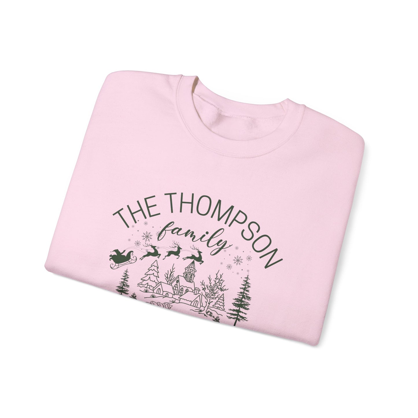 The Thompson Family, Customizable  - Unisex Heavy Blend™ Crewneck Sweatshirt