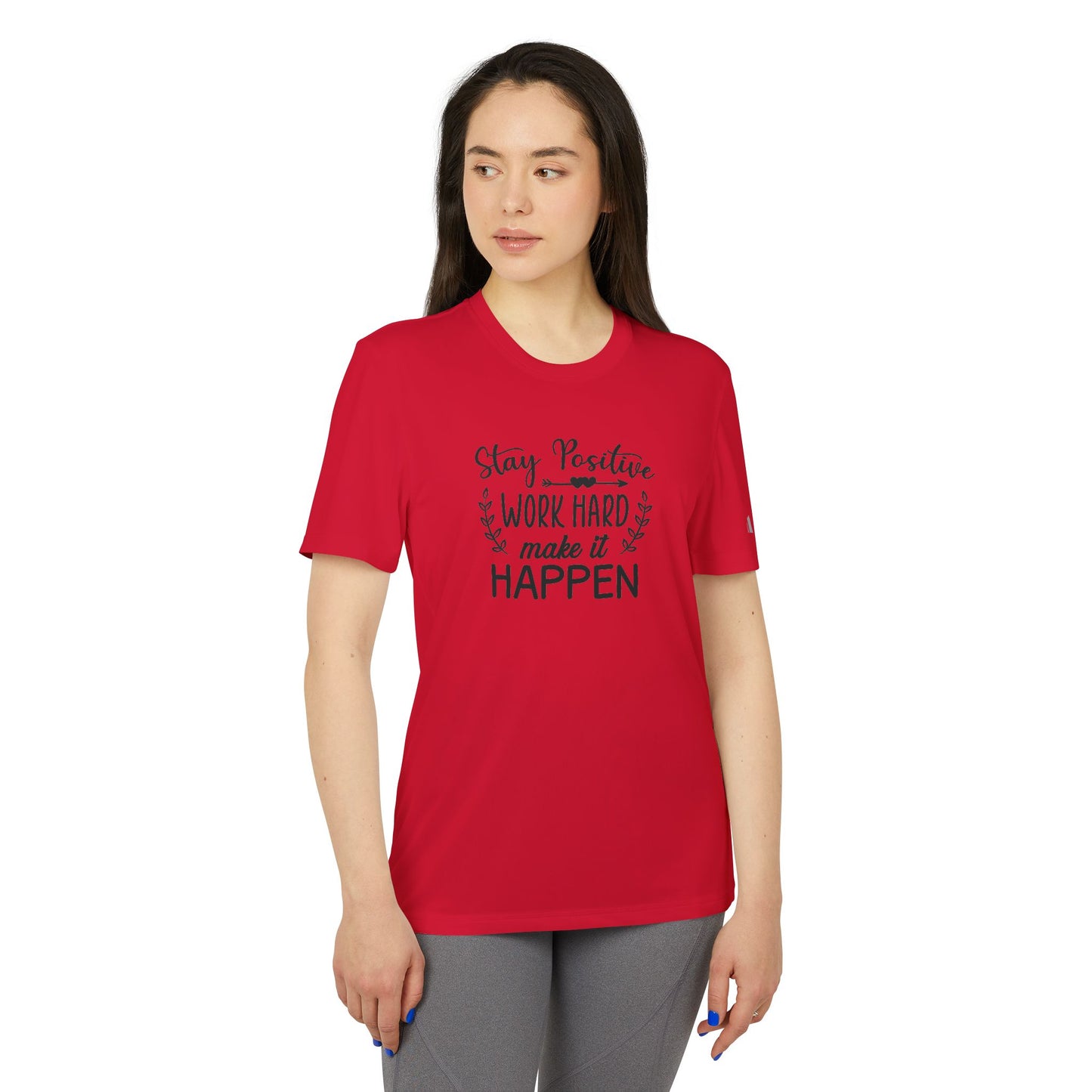 Stay Positive, Work Hard, Make It Happen - Adidas Unisex Sport T-shirt