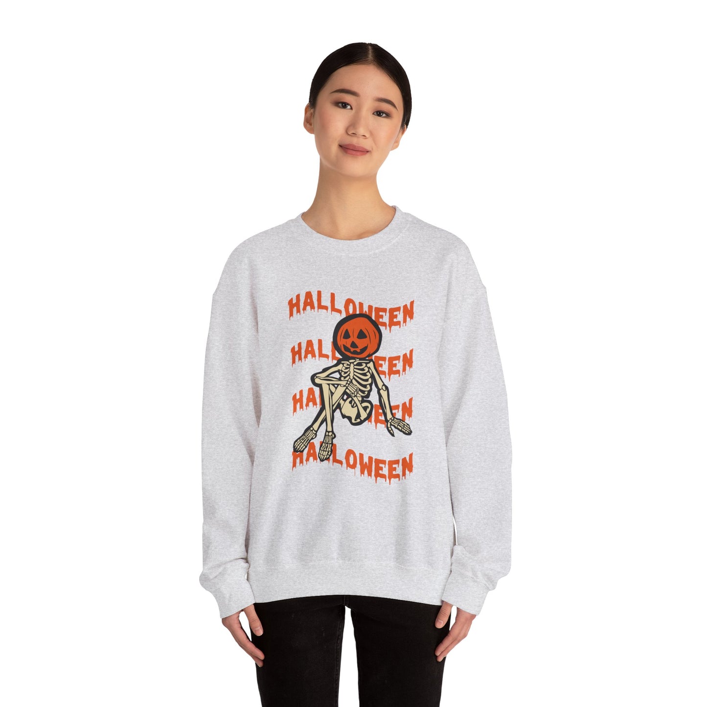 Halloween, Skeleton - Unisex Heavy Blend™ Crewneck Sweatshirt