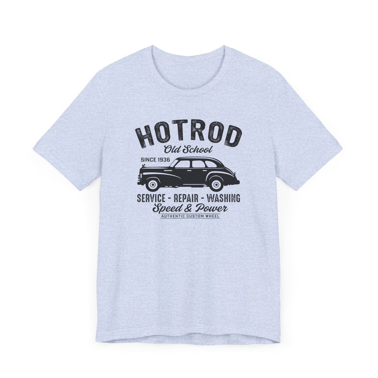 Hotrod, Old School - Unisex Jersey Short Sleeve Tee