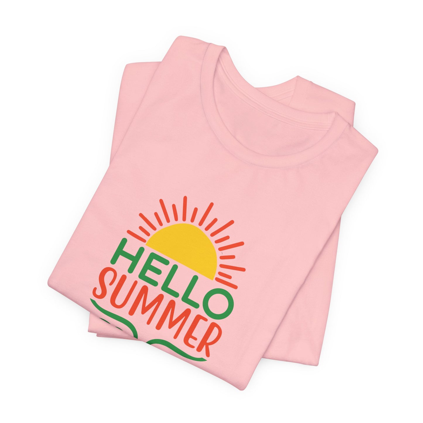 Hello Summer - Unisex Jersey Short Sleeve Tee