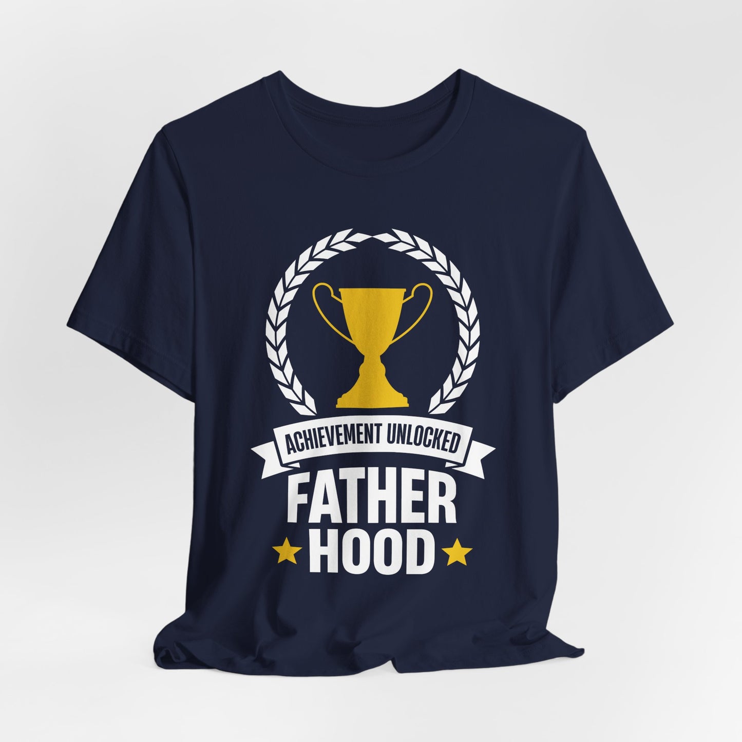 Achievement Unlocked, Fatherhood - Unisex Jersey Short Sleeve Tee - 13726