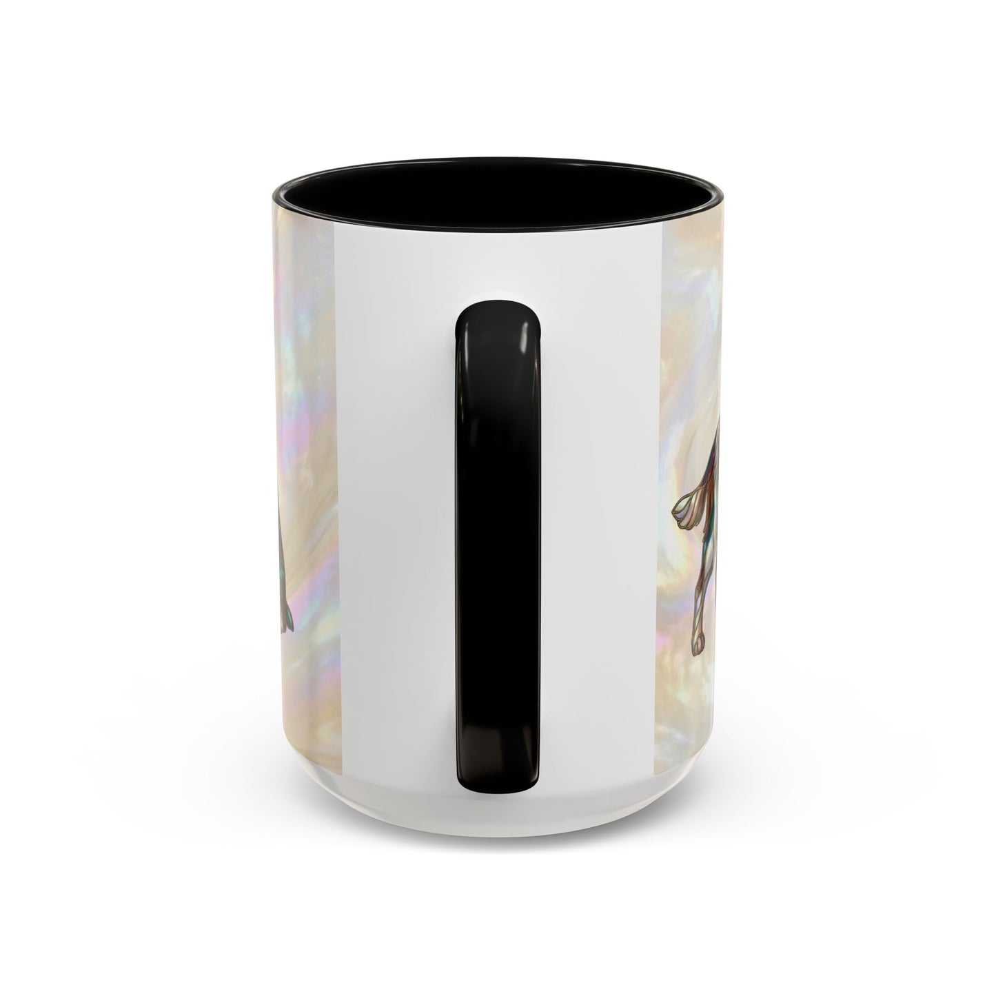 Springer Spaniel Accent Coffee Mug – Stained Glass Design 11/15oz - 14648