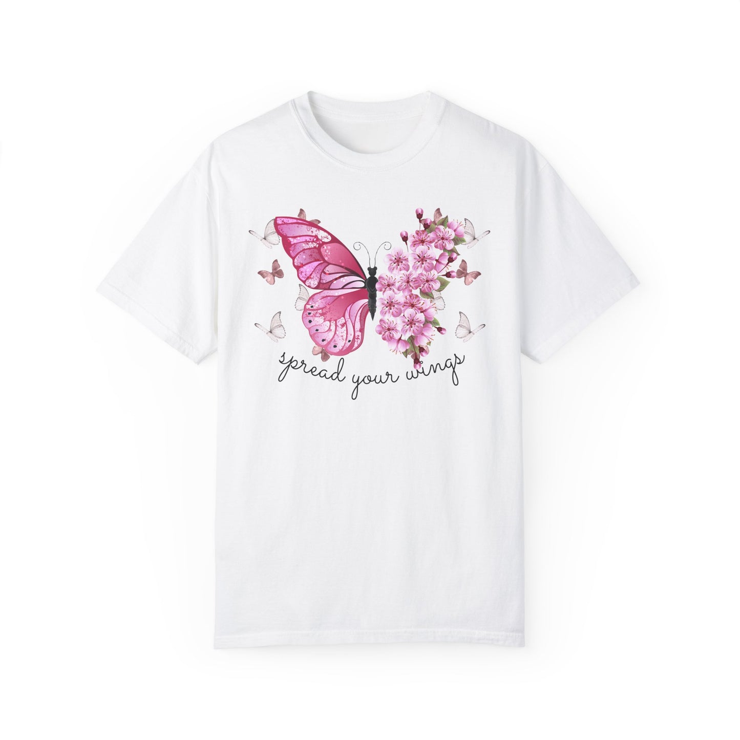 Butterfly, Embrace the Beauty of Nature - Unisex Garment-Dyed T-shirt - 10329