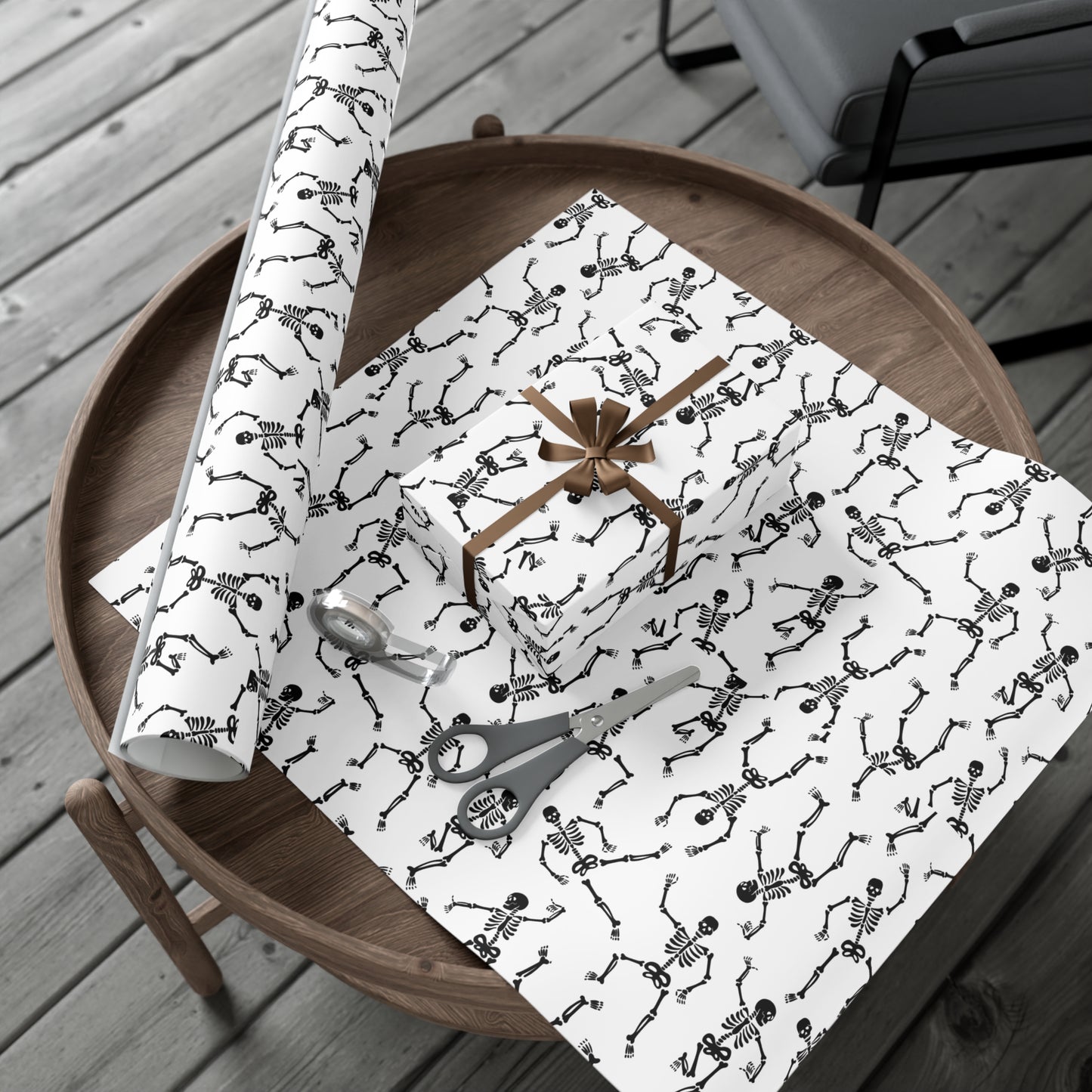 Halloween Skeleton  - Gift Wrap Papers - 14092