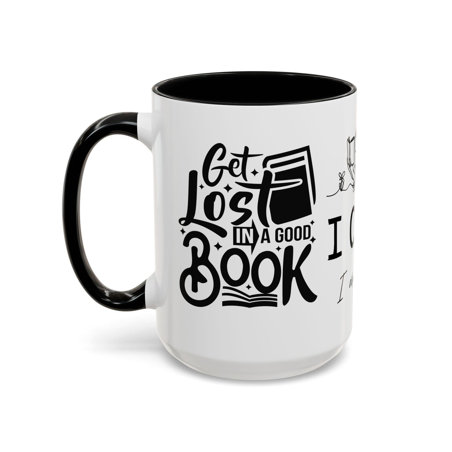 Reader, I Can't, I'm Buzy - Accent Coffee Mug (11, 15oz) - 10687