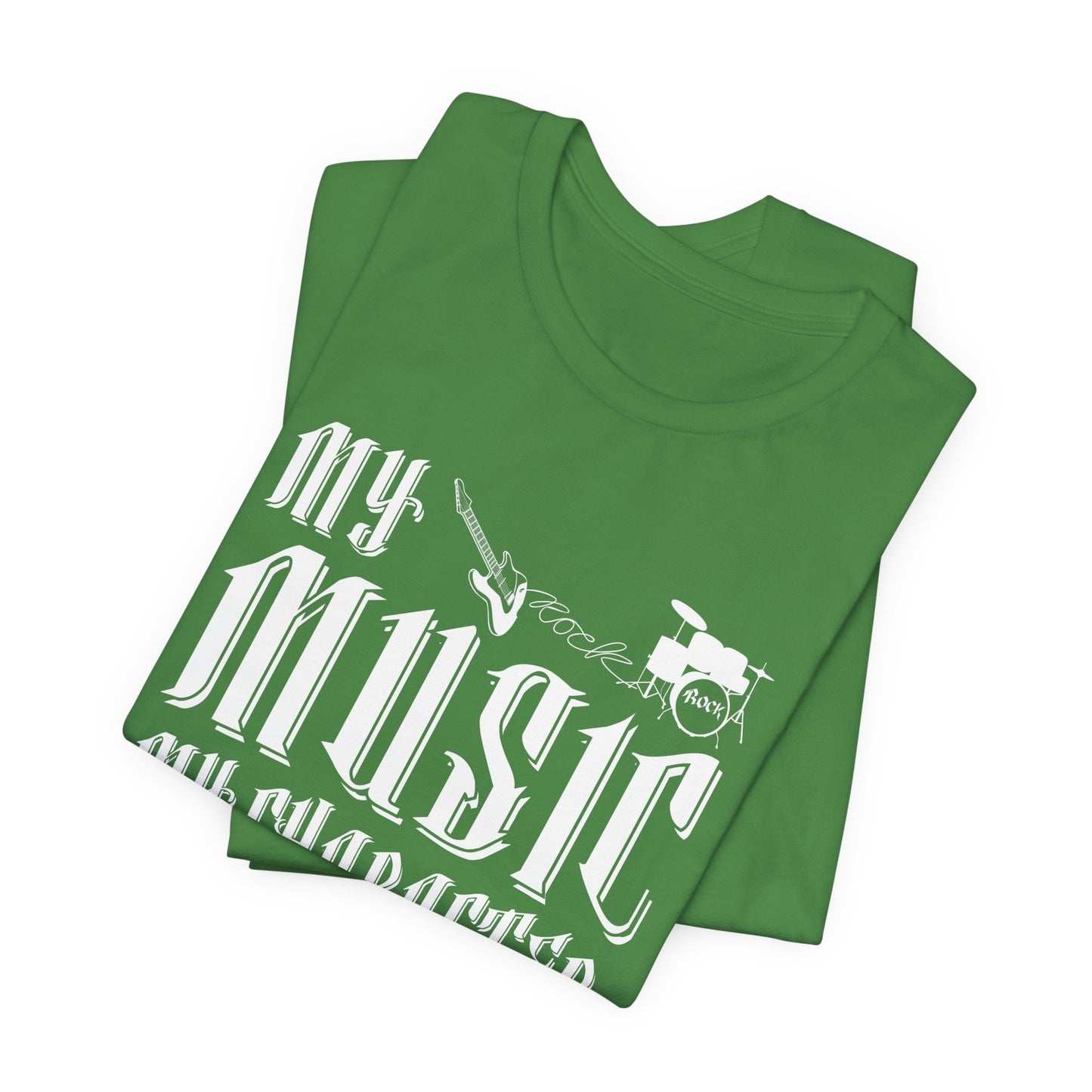 My Music My Character, Rock & Roll Station - Unisex Jersey Short Sleeve Tee