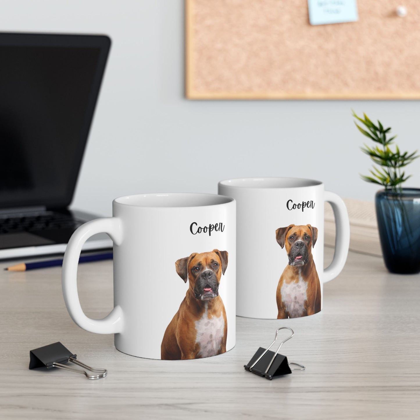 Personalized Dog Lover Mug, Cute Pet Gift, Coffee Cup, Animal Lover Present, Custom Ceramic Mug - 14176