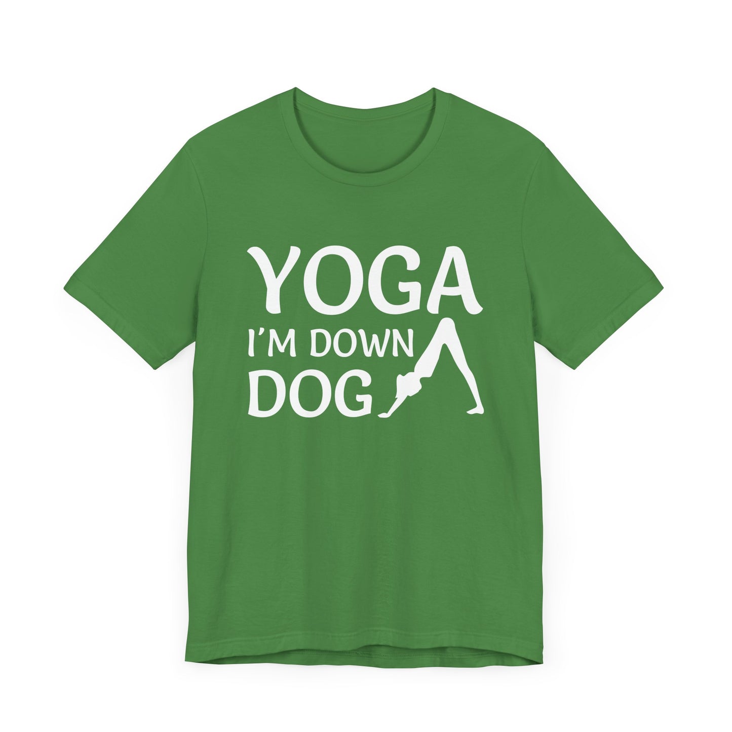Yoga: I'm Down Dog - Unisex Jersey Short Sleeve Tee - 12341