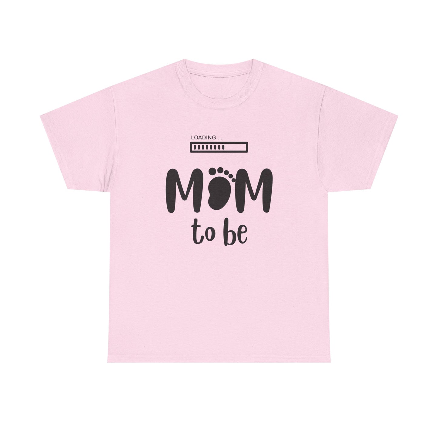 Mom to Be Shirt – Pregnancy Announcement Gift Tee with Loading Bar - 14879