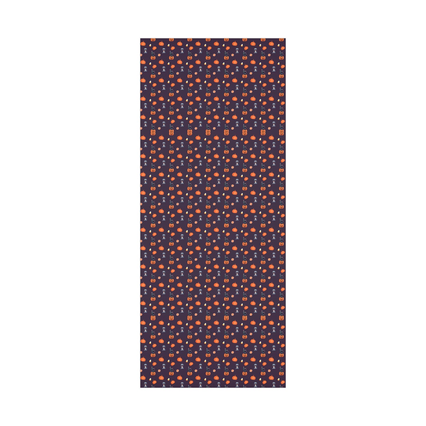 Pumpkin With A Black Cat - Gift Wrap Papers - 13988