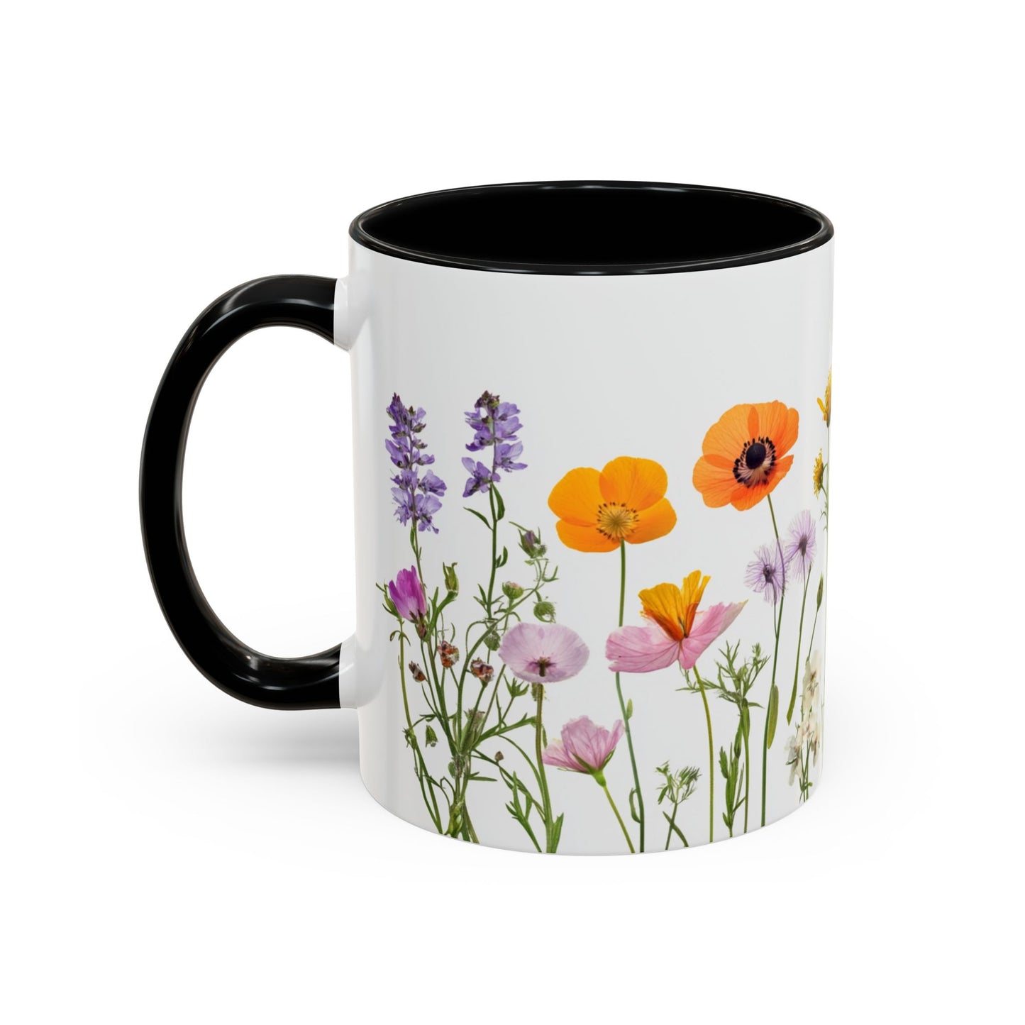 Wild Flowers - Accent Coffee Mug (11, 15oz) - 10401