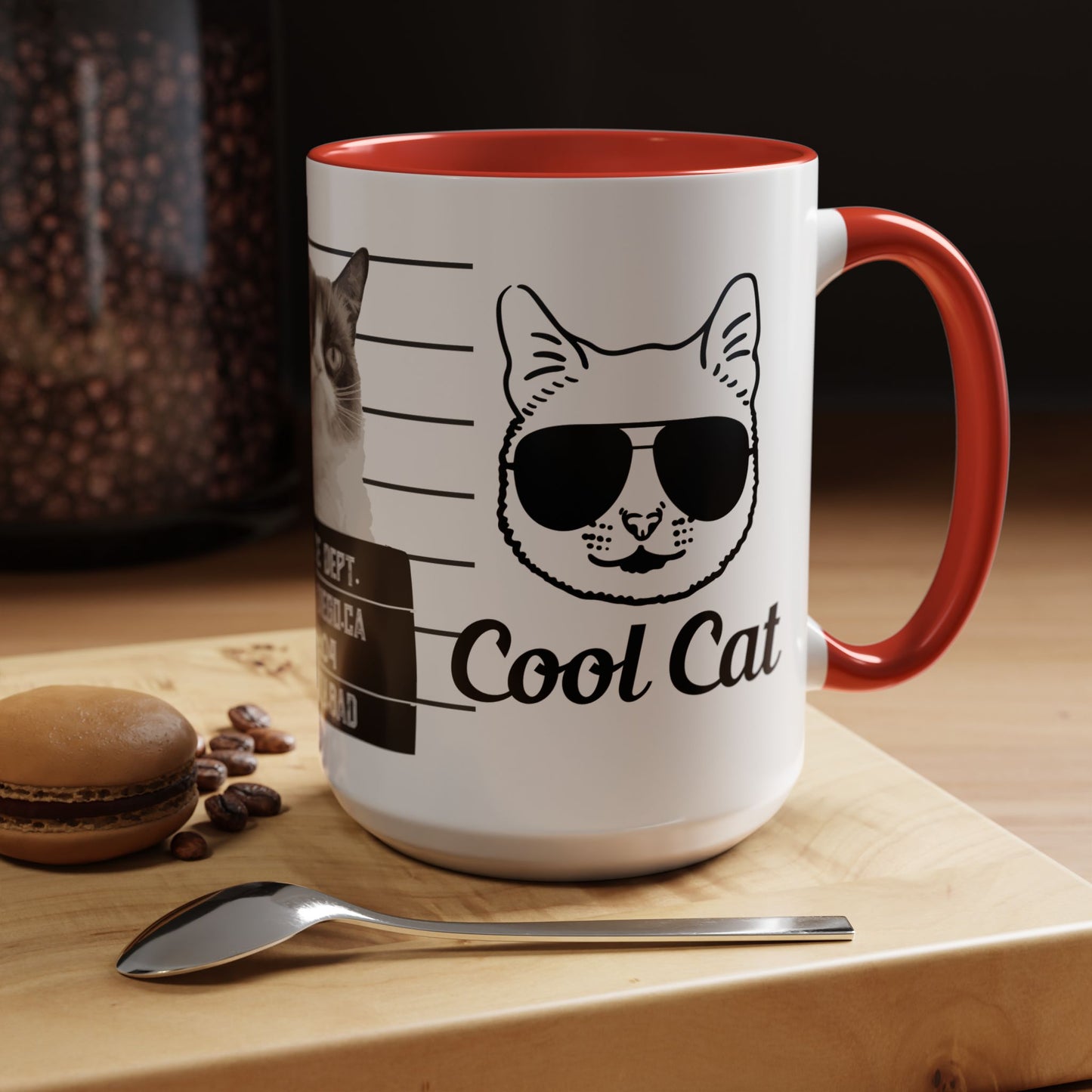 Kitty Bad - Accent Coffee Mug (11, 15oz)